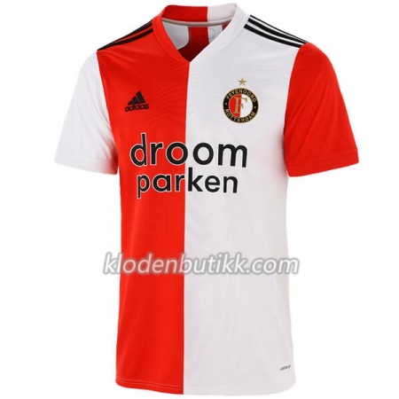 Feyenoord Rotterdam Hjemme Fotballdrakt 2020-2021 Kortermet